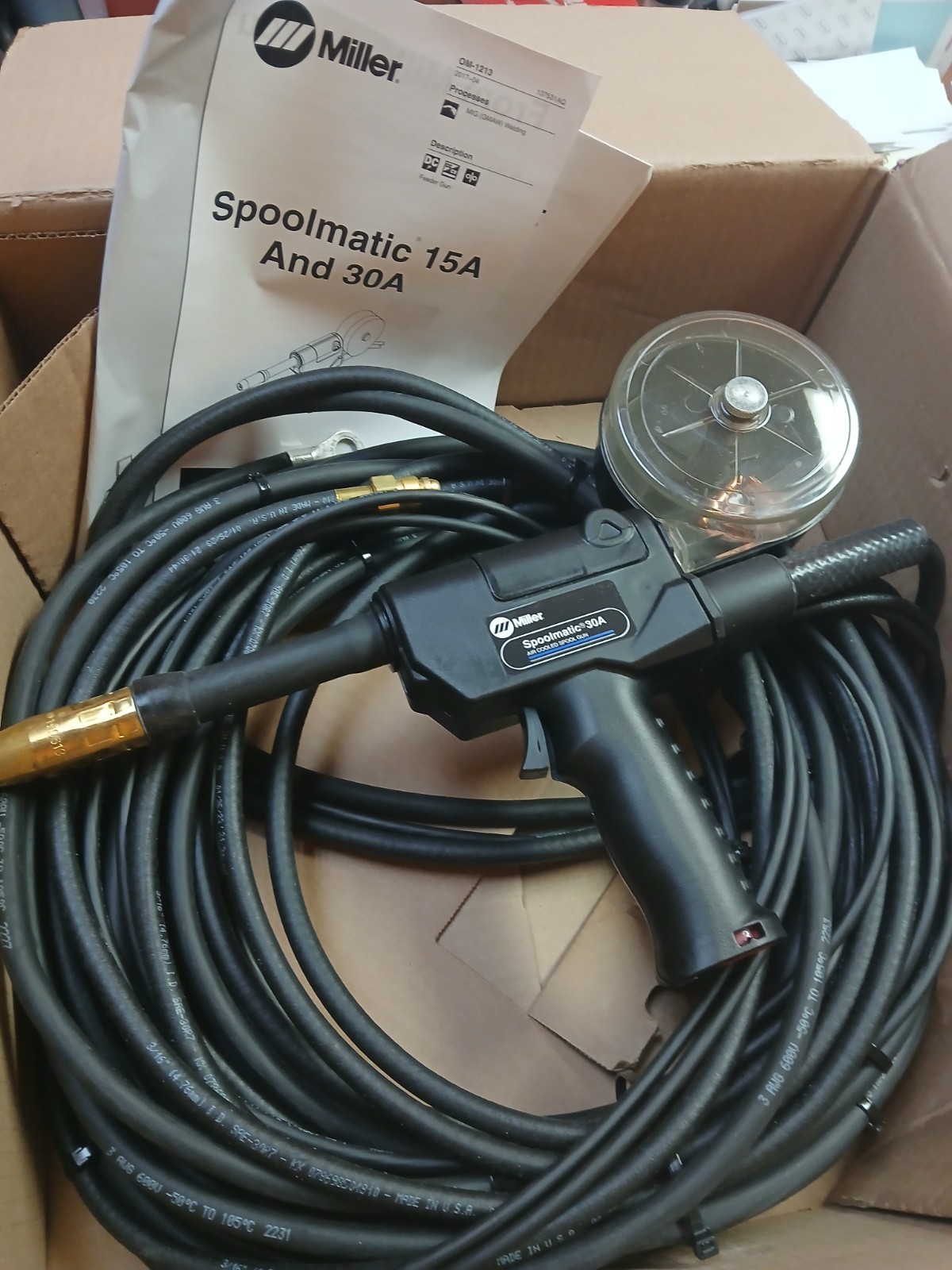 Miller Spool Gun Model #130831 Spoolmatic 30A