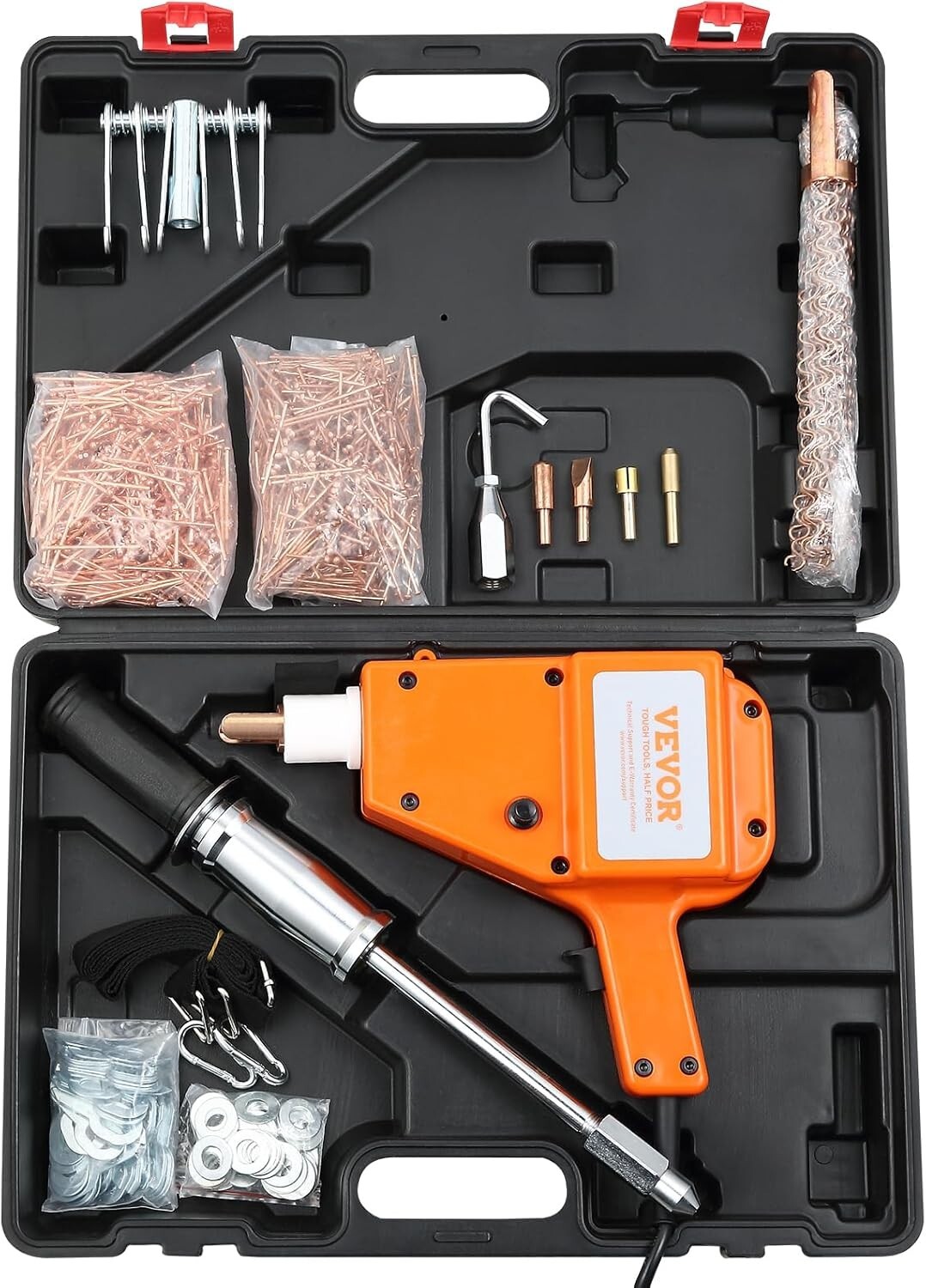 VEVOR Stud Welder Kit, 5500 Stud Welder Dent Repair Kit, 800VA Spot Welder St…