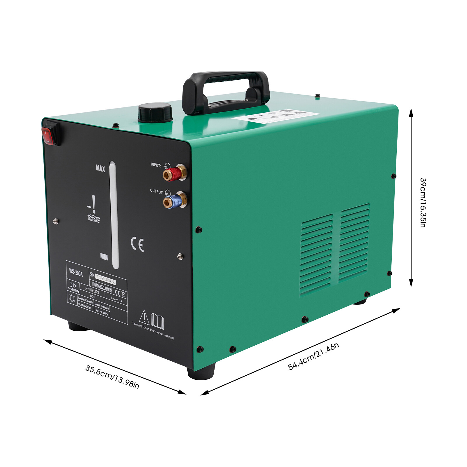 Welding Water Cooler Single-phase Ac Motor Welding Cooling Water Tank 110V