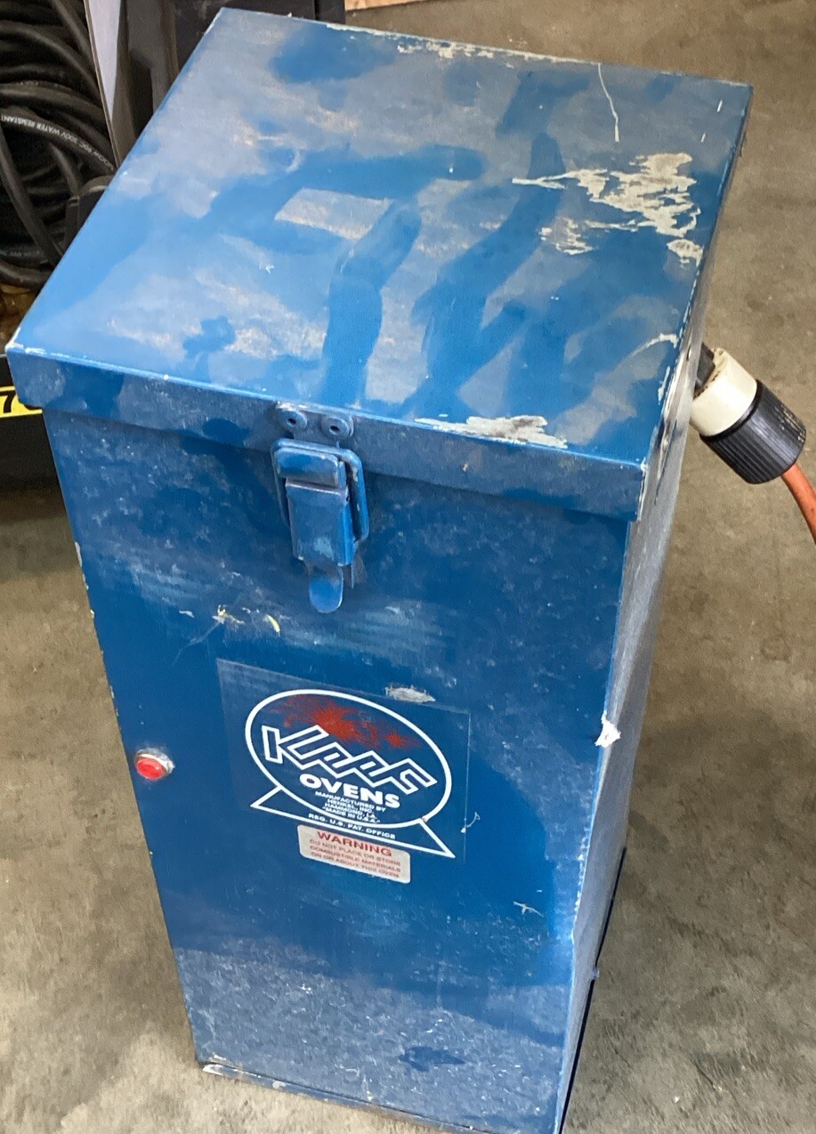 Keen Henkel KT-50 Portable Heavy-Duty Welding Rod Oven; Holds 50 lbs. Of Rod