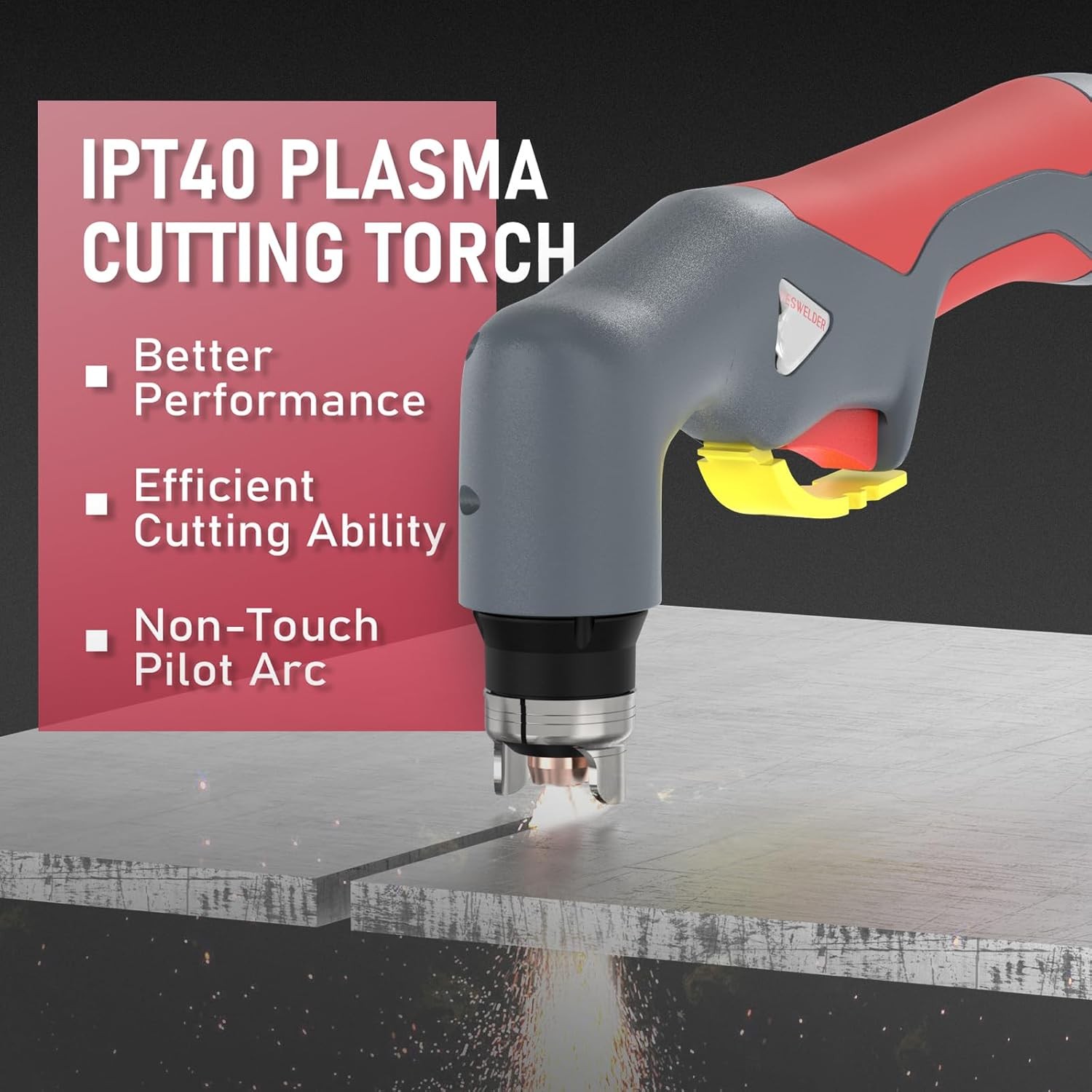 65A Non-HF Plasma Cutter, 110/220V Non-Touch Pilot Arc Cutting Machine