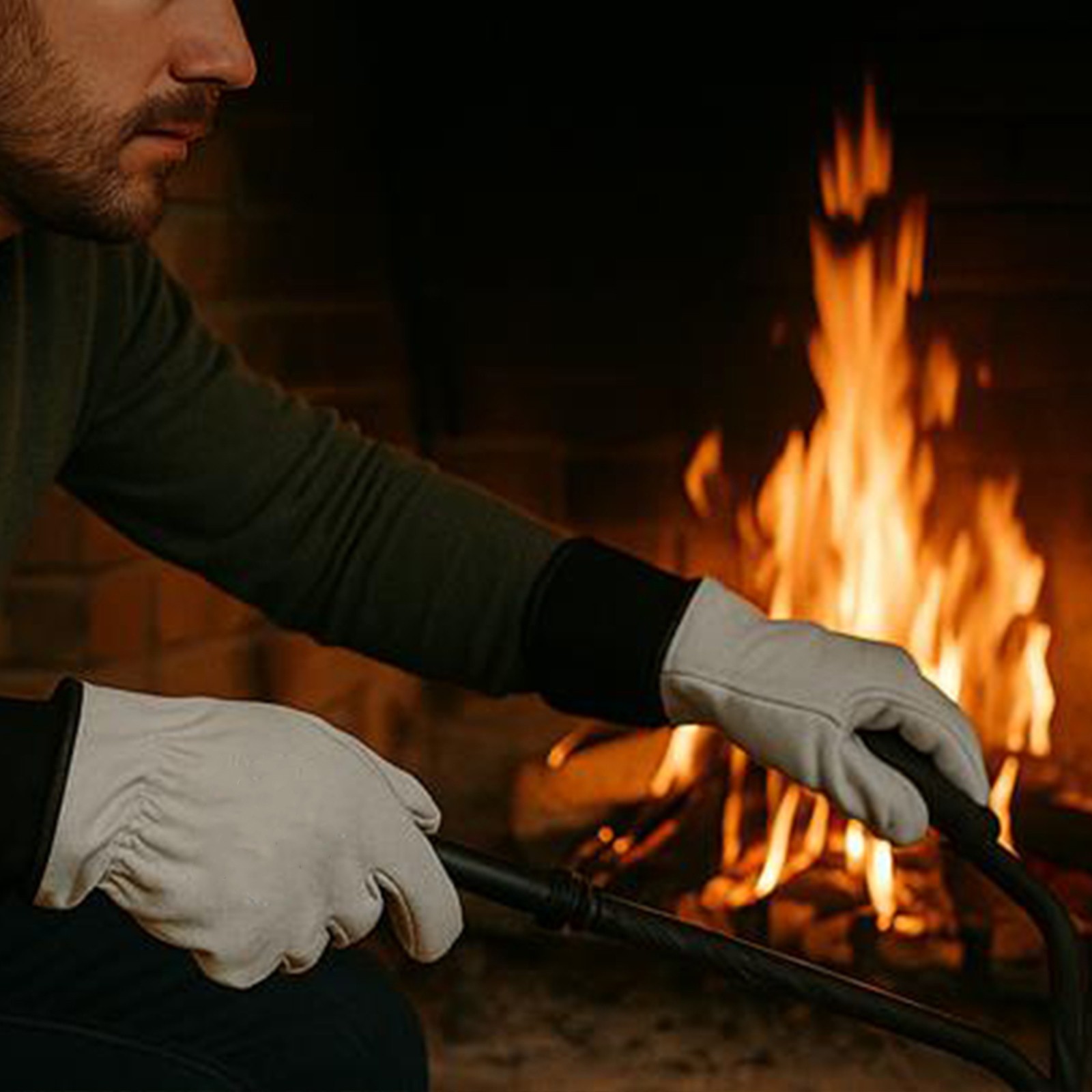 TIG Welding Gloves Premium Goatskin Leather Stitch Heat & Cut Resistant