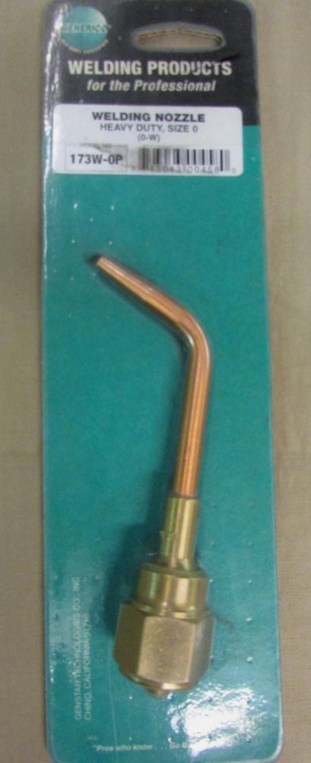 New Generico Genstar Heavy Duty Welding Nozzle 173W-0P Size 0 (0-W)