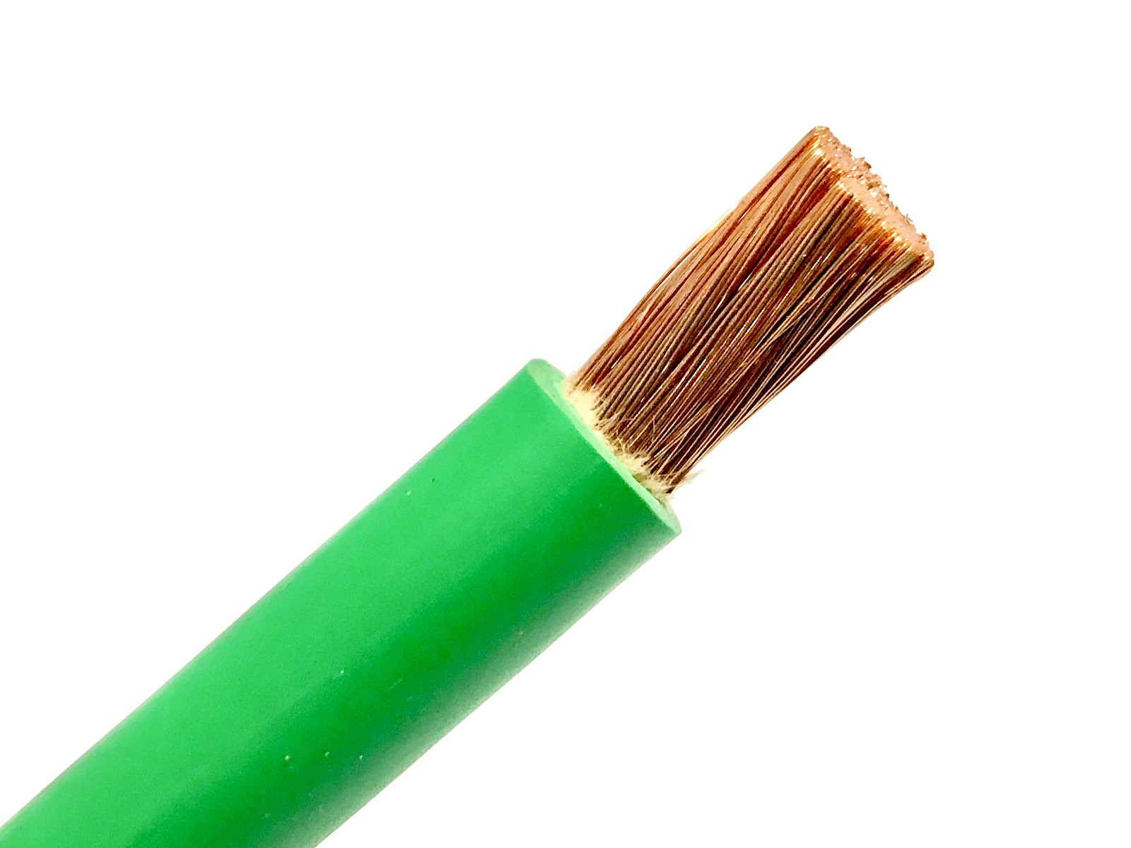 100 FT GREEN 6 Gauge AWG Welding Lead Battery Cable Copper Wire MADE IN USA