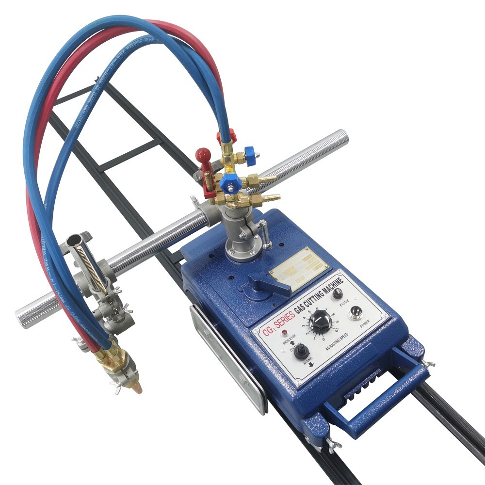 CG1-30C Semi-auto Torch Track Burner Gas Cutting Machine 110V 5.9ft Track