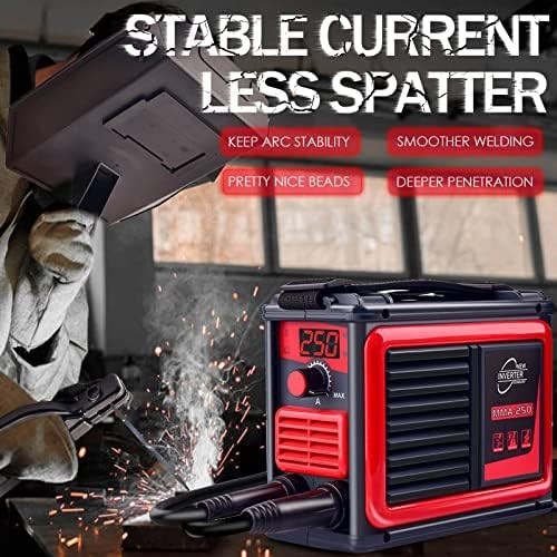 MMA Welder Machine,125Amp ARC Welder Mini Stick Welder Digital Display Lcd,Hot S