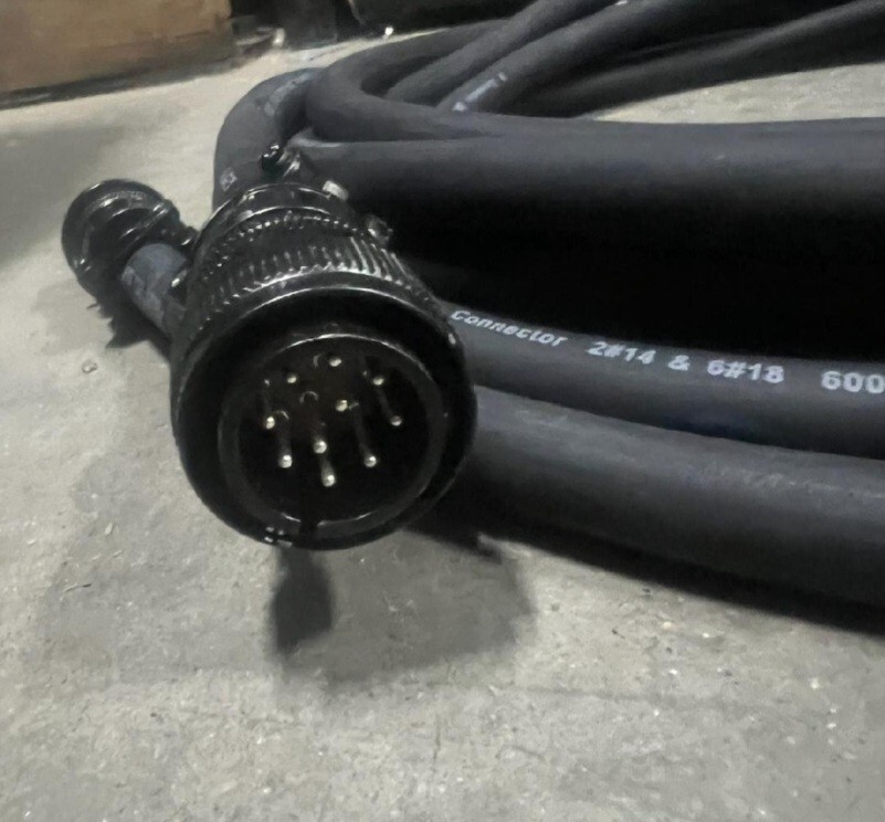 MILLER Welder Extension Cable, 10 Pin New !!! 25Ft For 15A & 30A Spoolgun