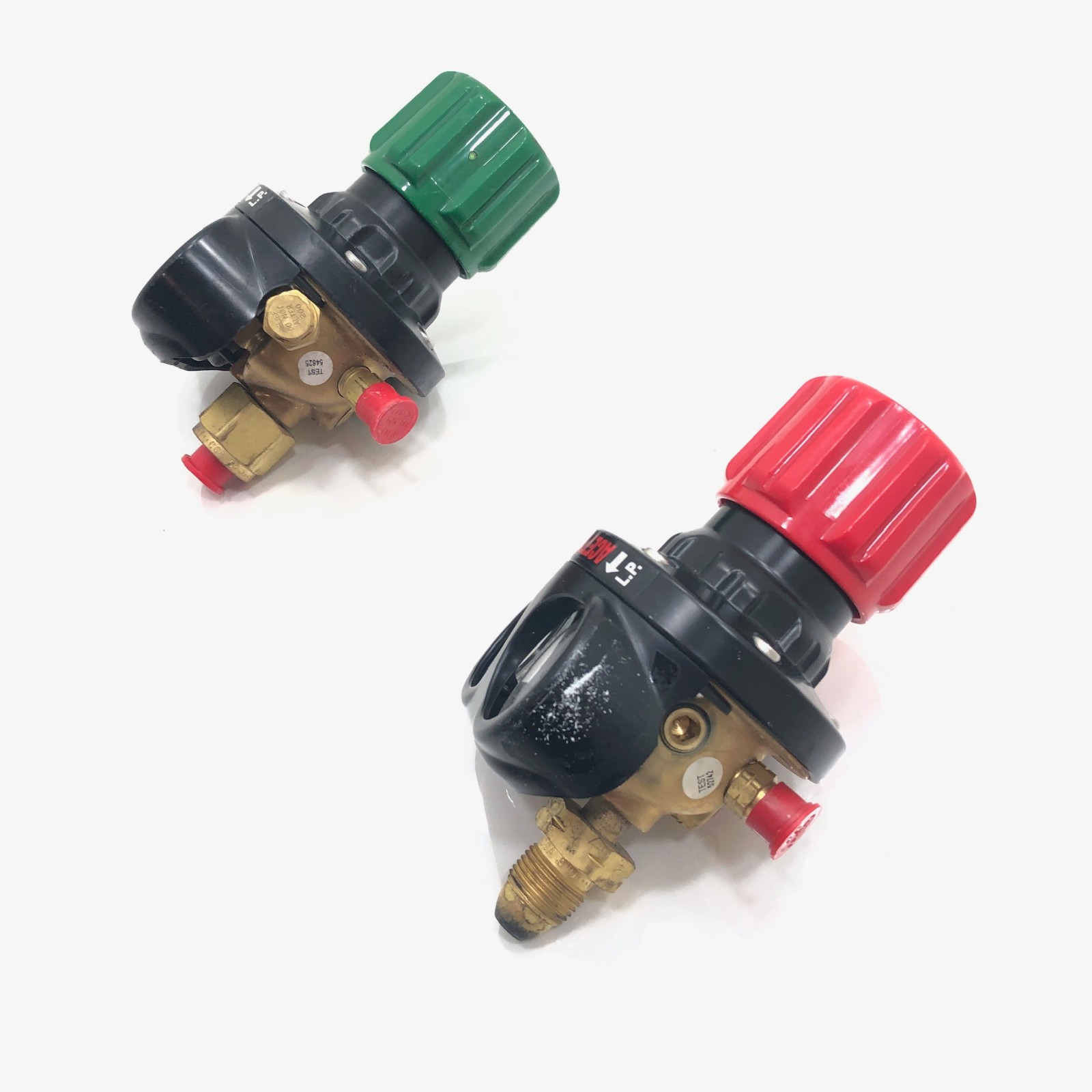 NEW Set Victor Edge ESS4-125-540 Oxygen & ESS4-15-510 Acetylene Gas Regulators
