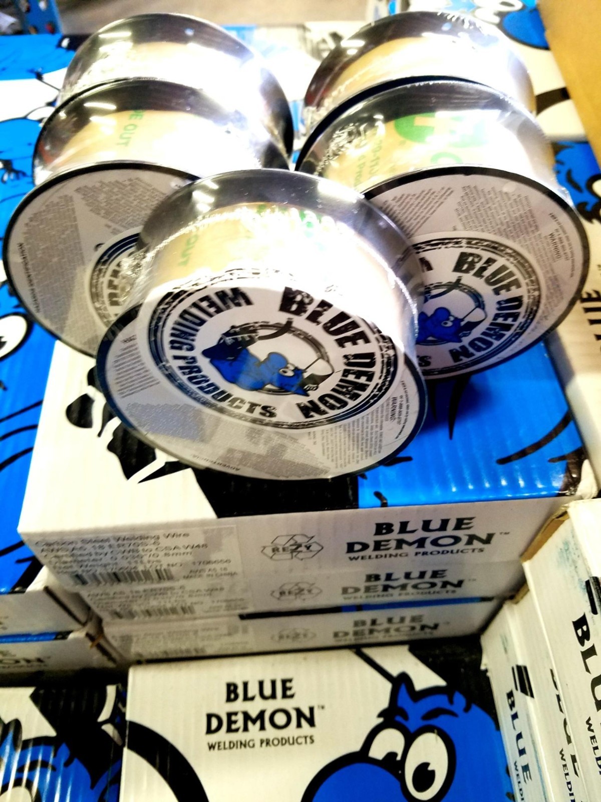 ER5356 .035 X 1 lb 10 PK MIG Aluminum Welding Wire Spools Blue Demon