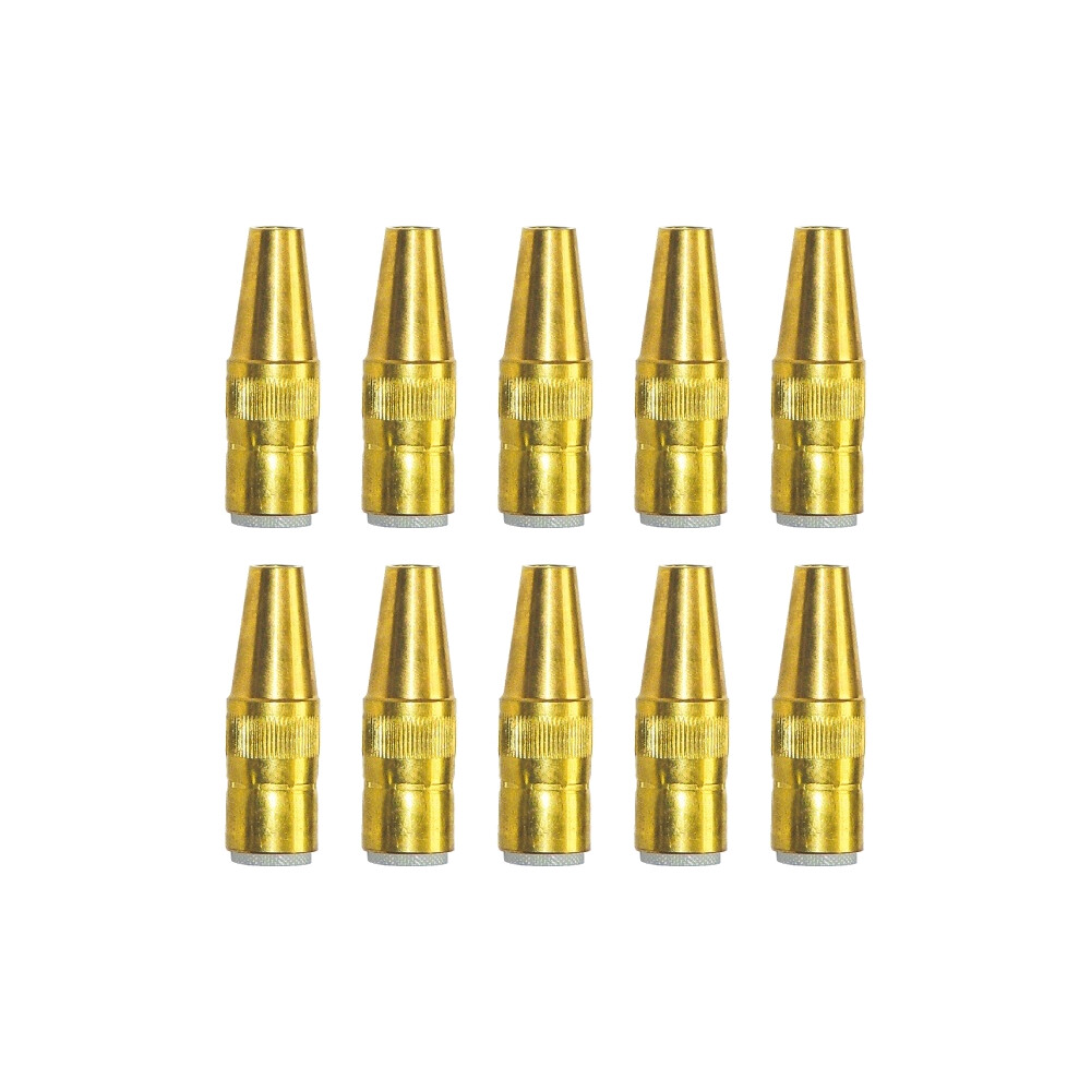 10-pk NST-3818B Centerfire Nozzles for Bernard MIG gun