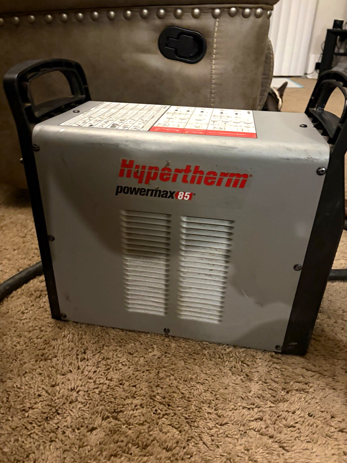 Hypertherm Powermax 85 Industrial Plasma Cutter, 85A Input Amperage