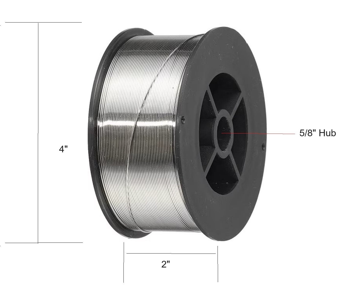Aluminum 4043 MIG Welding Wire .035″ 1 Roll ER4043-.035″ 1 Ib Each Roll