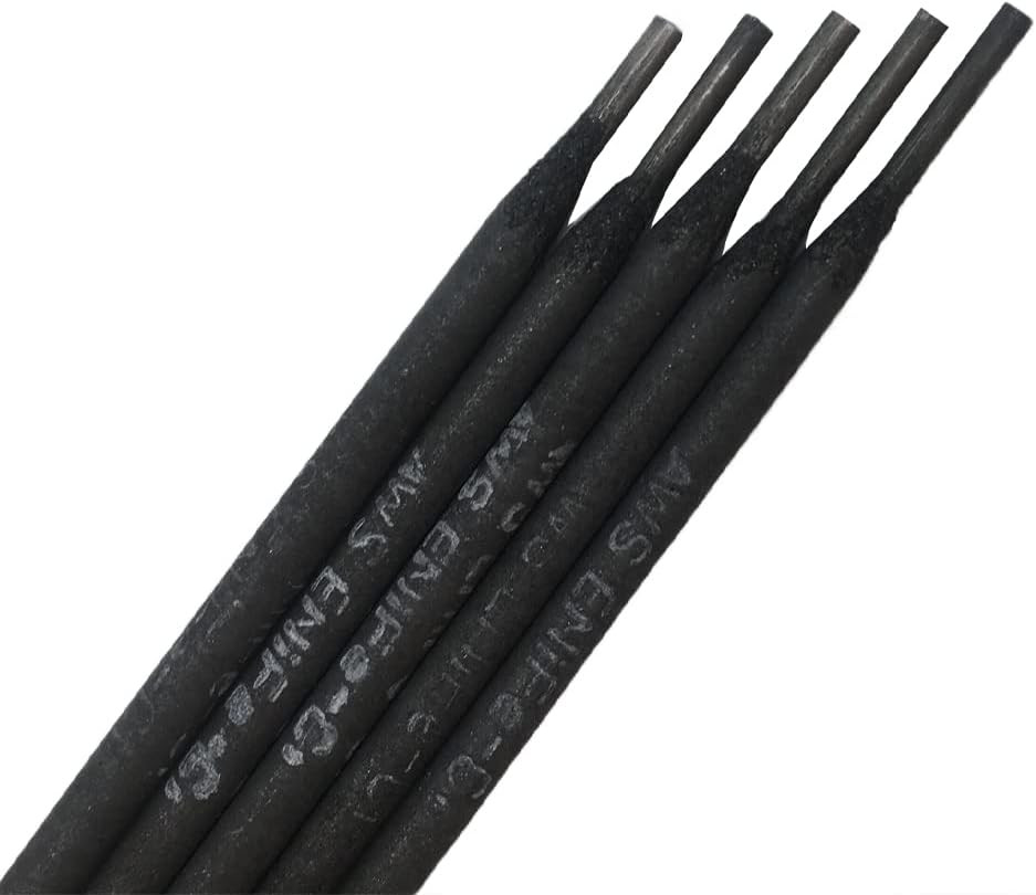 Enife-Ci 5Pcs 55-Percent Nickel Cast Iron Welding Electrode Rods Welding Stick