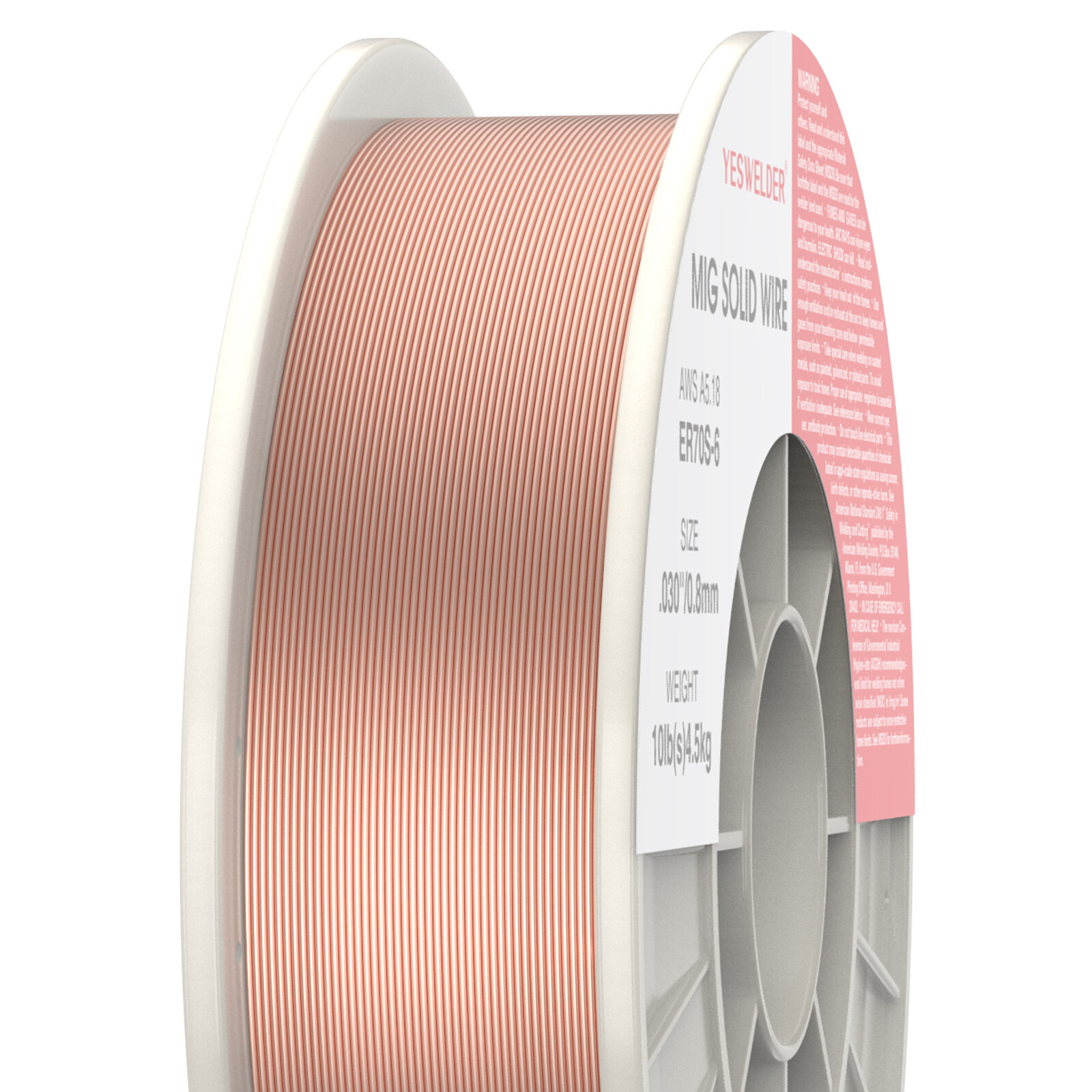 ER70S-6 .030″ (0.8 mm) Mild Steel MIG Welding Wire – 10 Lbs (2 Rolls)