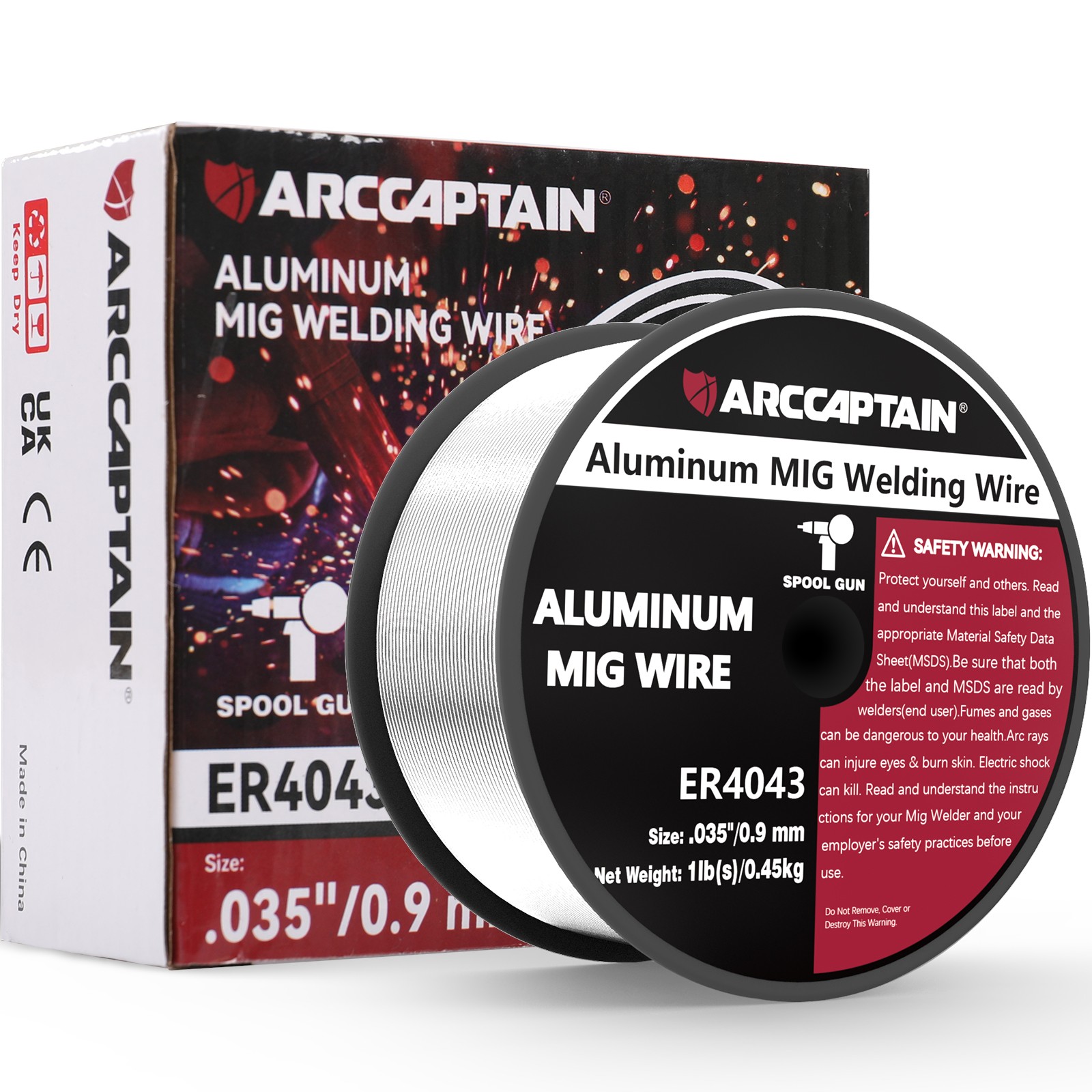 ARCCAPTAIN 205Amp 9 IN 1 MIG Welder MIG205MP APP Control 120/240V & Welding Wire
