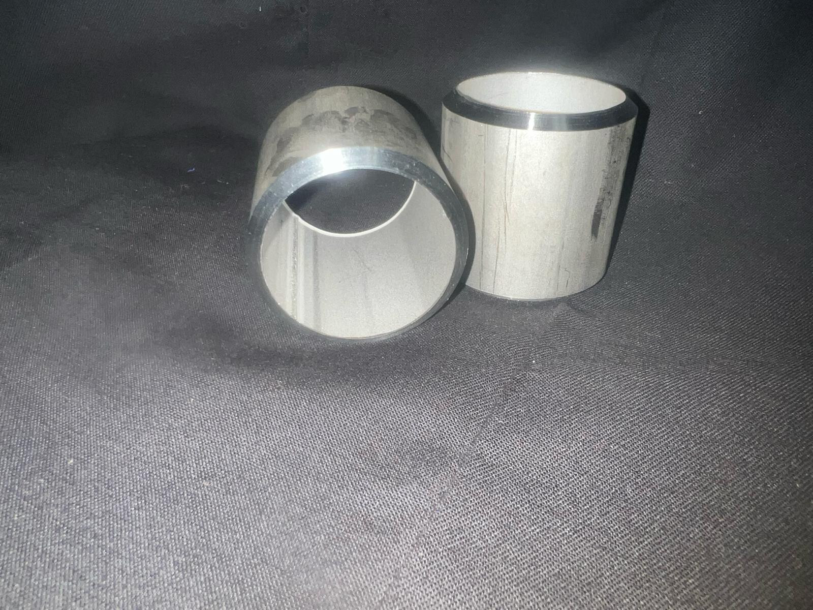 304 Stainless Steel Welding practice pipe COUPONn 1.5″ID x 2″ x sch40s 2PAIRS
