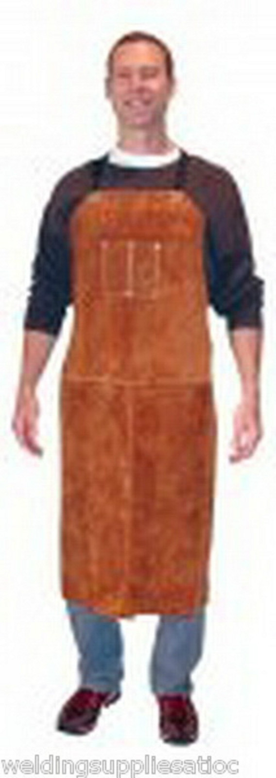 TILLMAN 3842 42″ LEATHER BIB WELDING APRON