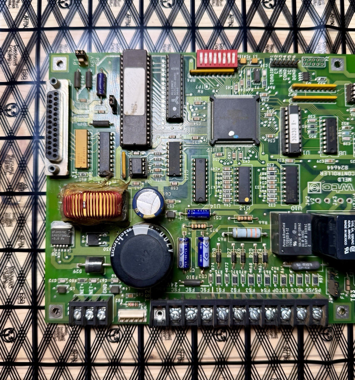 WTC Nelson 824644 Weld Controller PCB Industrial Spot Welder Control Board