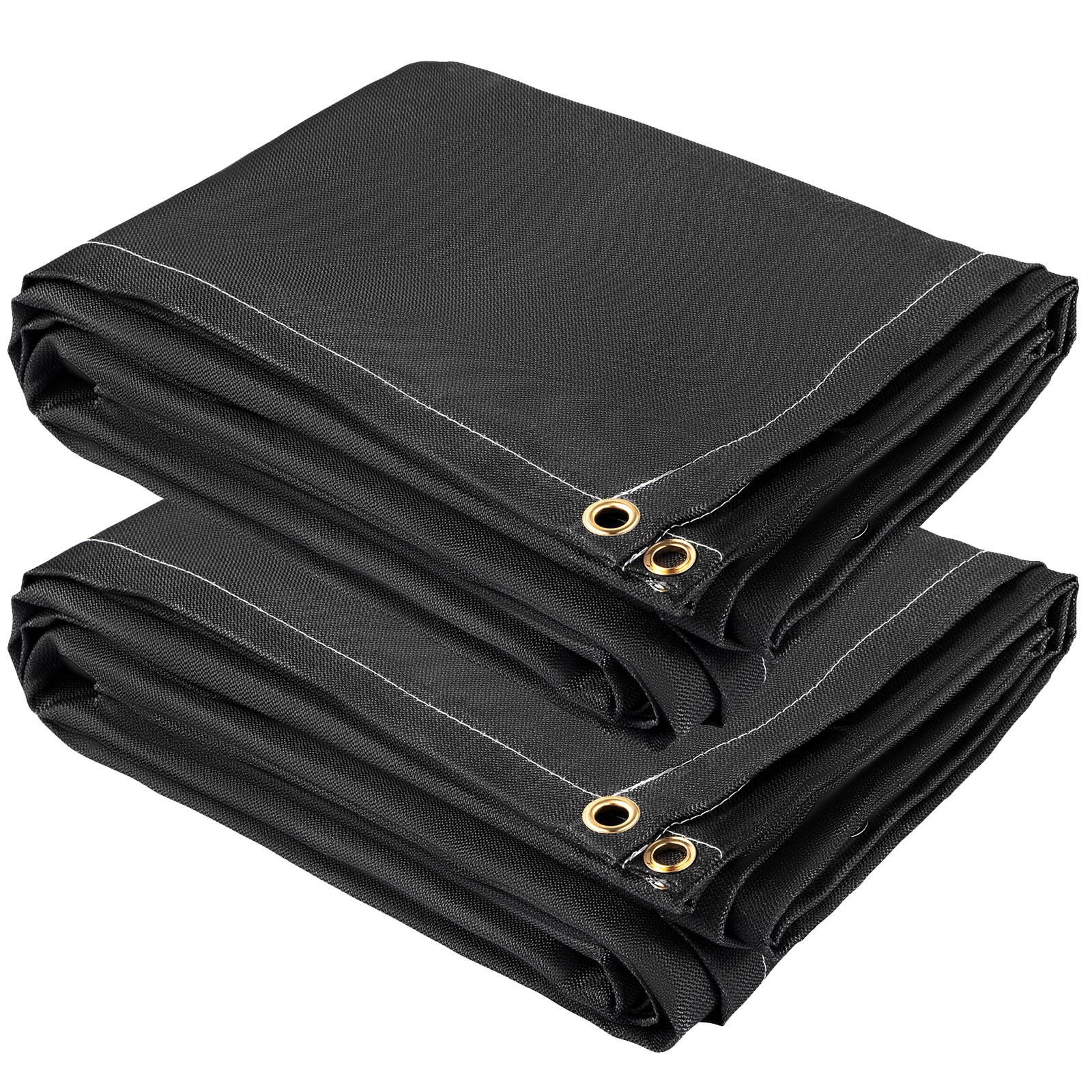 VEVOR Emergency Fire Blankets Fiberglass Welding Blanket 2 Pack Fire Blankets