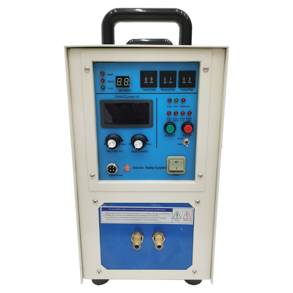 PreAsion 220V 15KW High Frequency Induction Heater Furnace 30-100KHZ Induction H