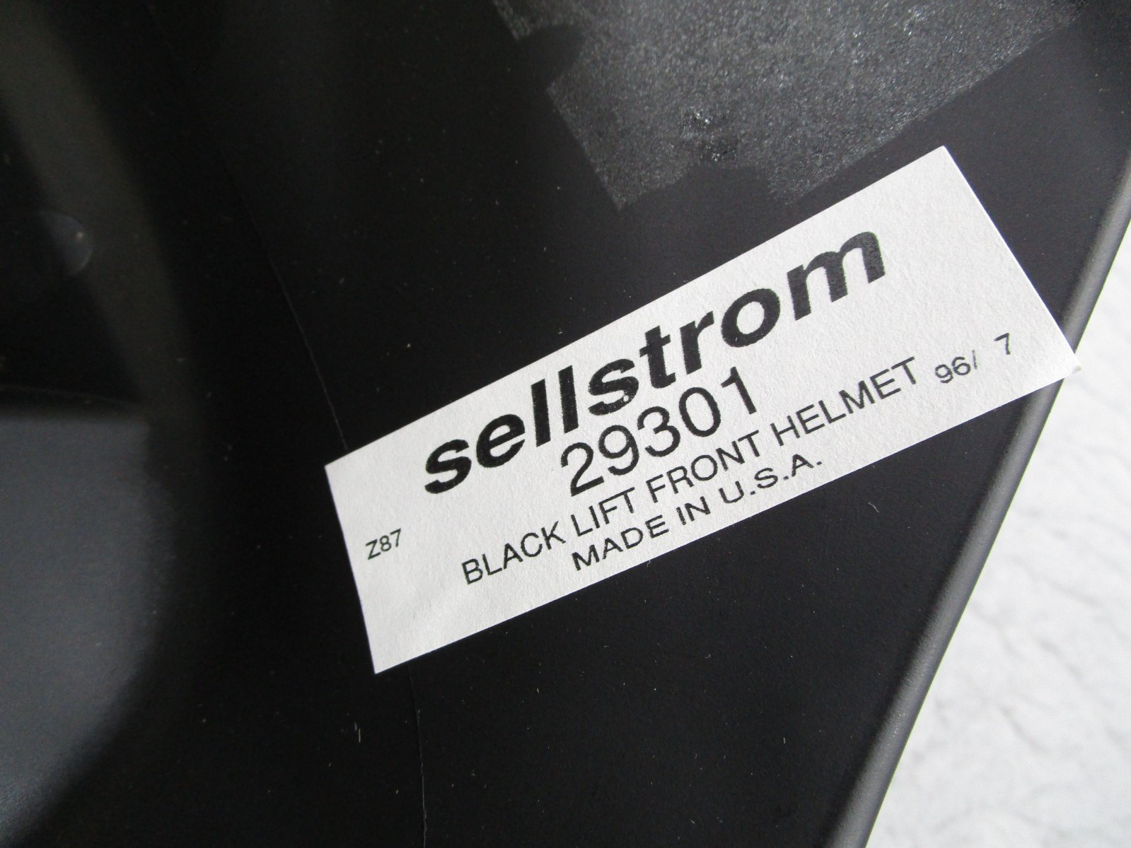Sellstrom Safeguards Welding Helmet Slim Lift Front SH 10 29301-10WW USA Made