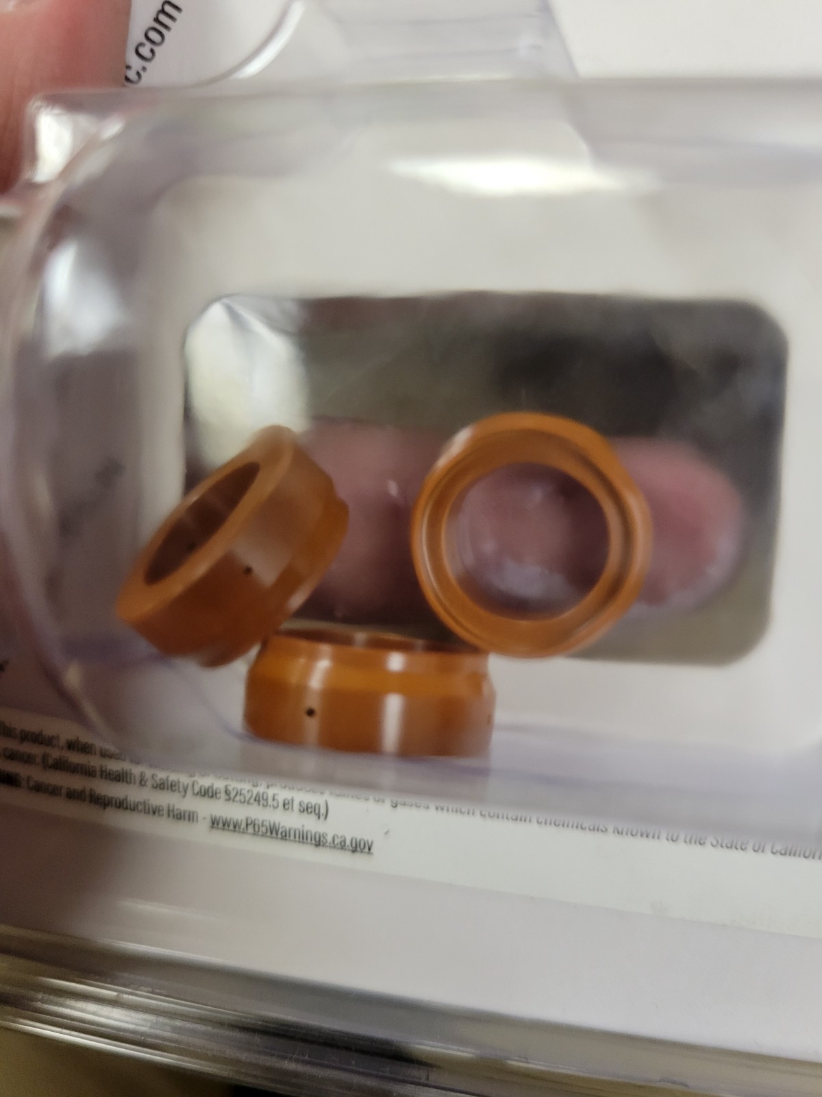 LINCOLN ELECTRIC KP2844-14 SWIRL RING 3/PKG FOR LC65/80/100, 40-50-60AMP