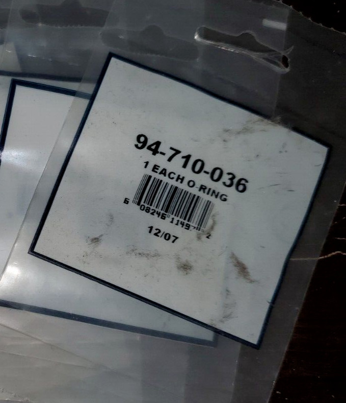 Arcair 94-710-036 Repl. O-Ring for K2000 Arc Gouging Torch, Qty.1