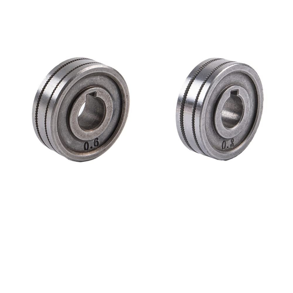 MIG MAG Welding Feed Roller Wire Drive Wheel 0.6mm 0.8mm 1.0mm Knurl K Silver