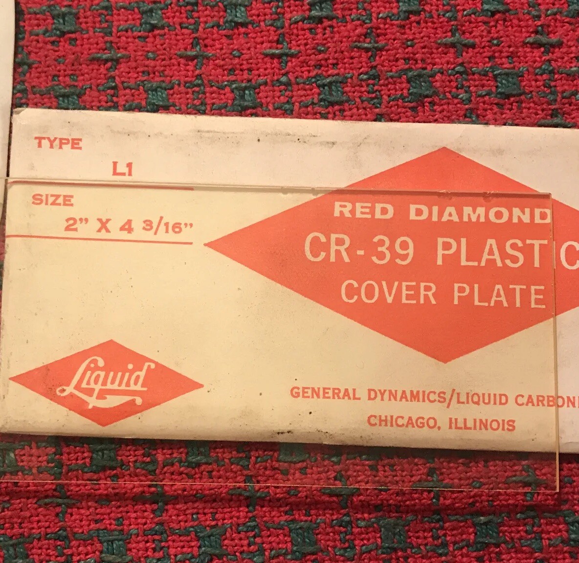 Welding Mask Cover Plate Lot 6pc New Liquid General Dynamics CR-39 🇺🇸