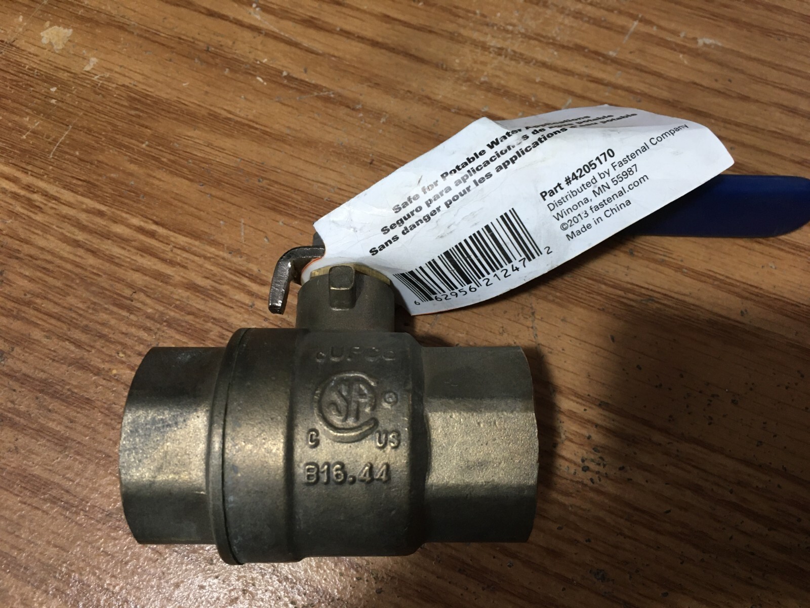 1″ F-NPT x F-NPT ProFitter® 600 psi 150 WSP Lead-Free Forged Brass Ball Valve