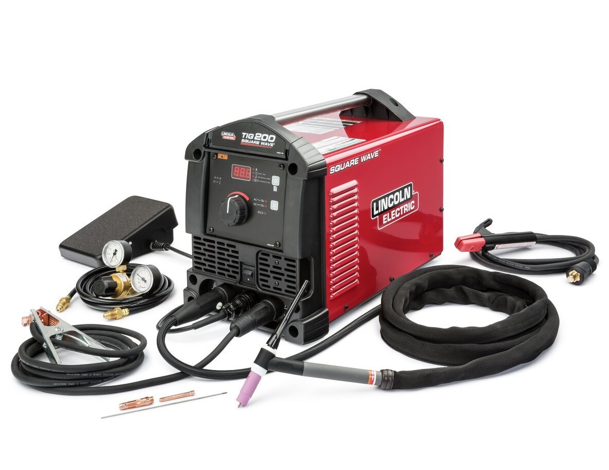 Lincoln Electric Square Wave TIG 200 TIG Welder (Aluminum capable)
