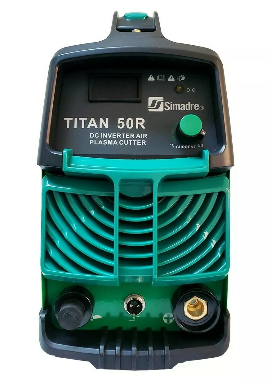 Plasma Cutter 50 Cons Simadre Titan 50 Amp 110/220V 1/2″ Clean Cut 50R 60A Torch
