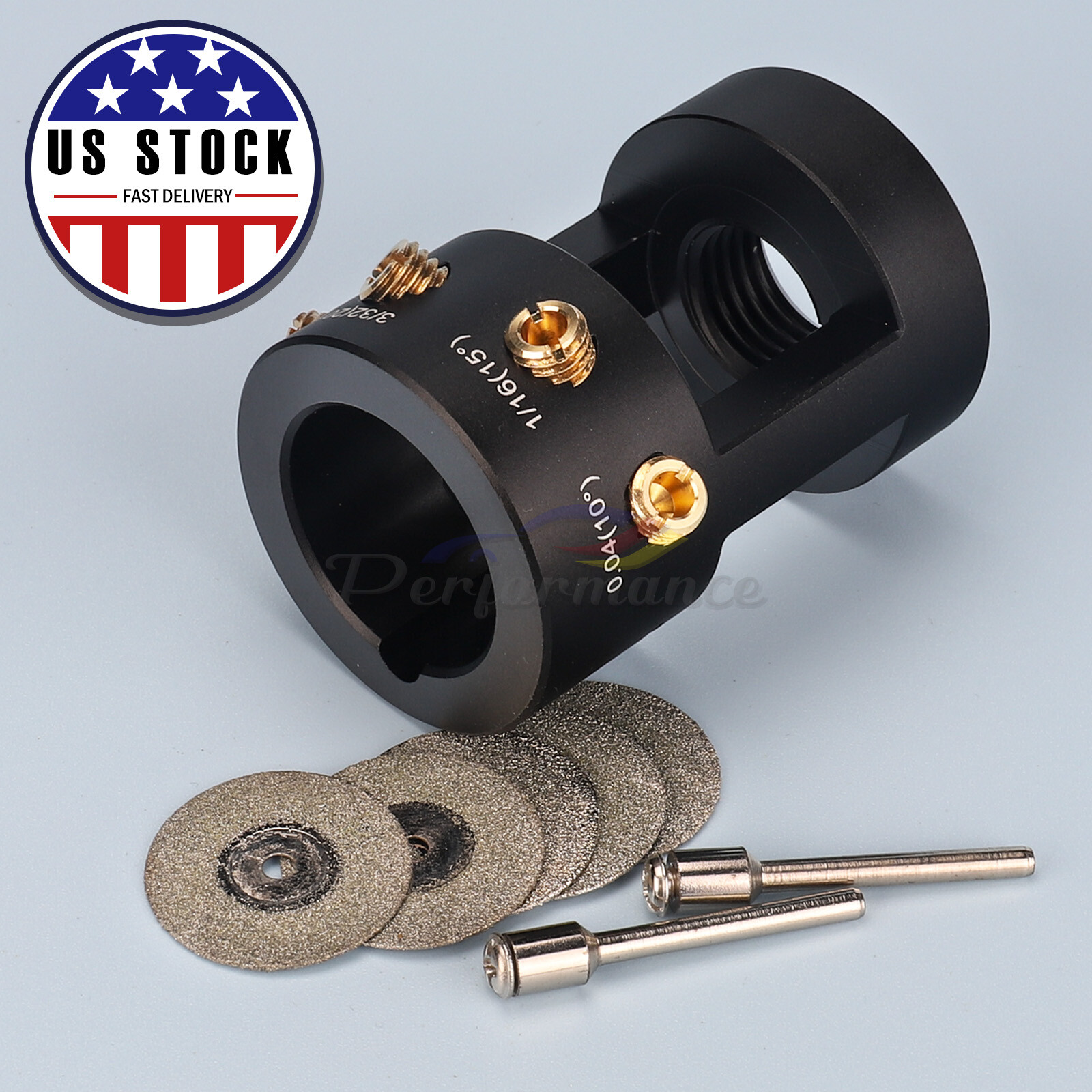 TIG Tungsten Grinder Sharpener Multi-Angle & Offset Tool Lightweight Aluminium