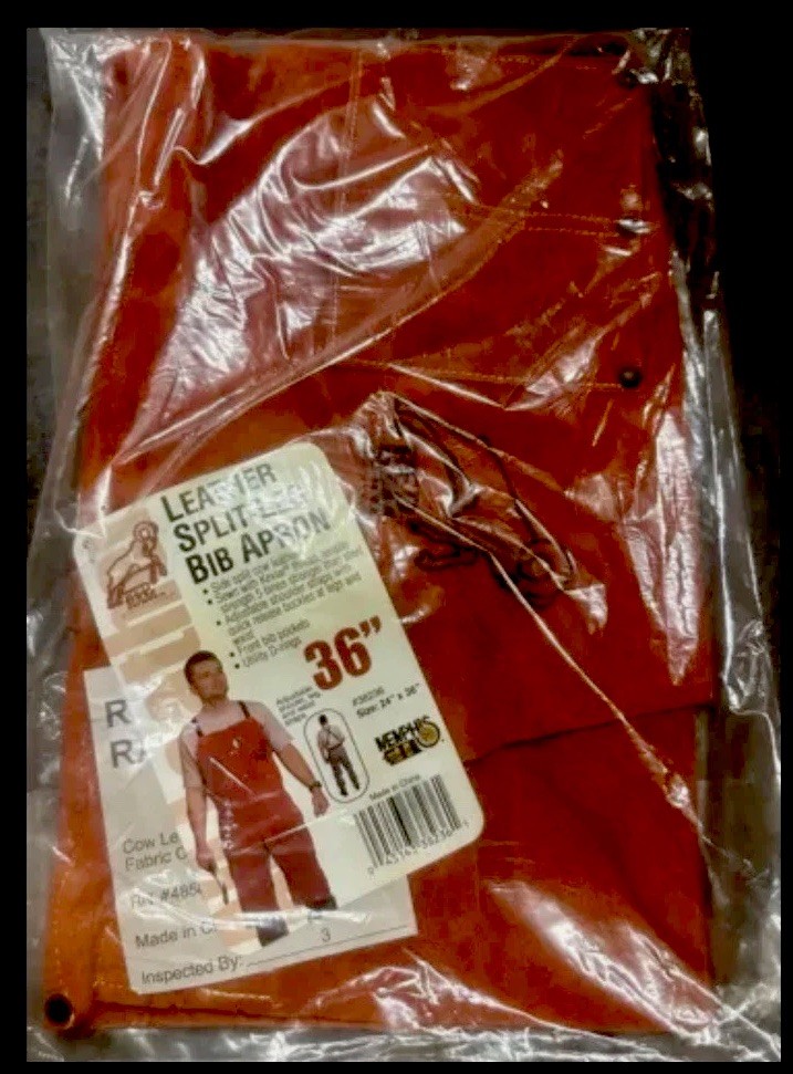 36 Inch Split Leg Welding Bib Apron New