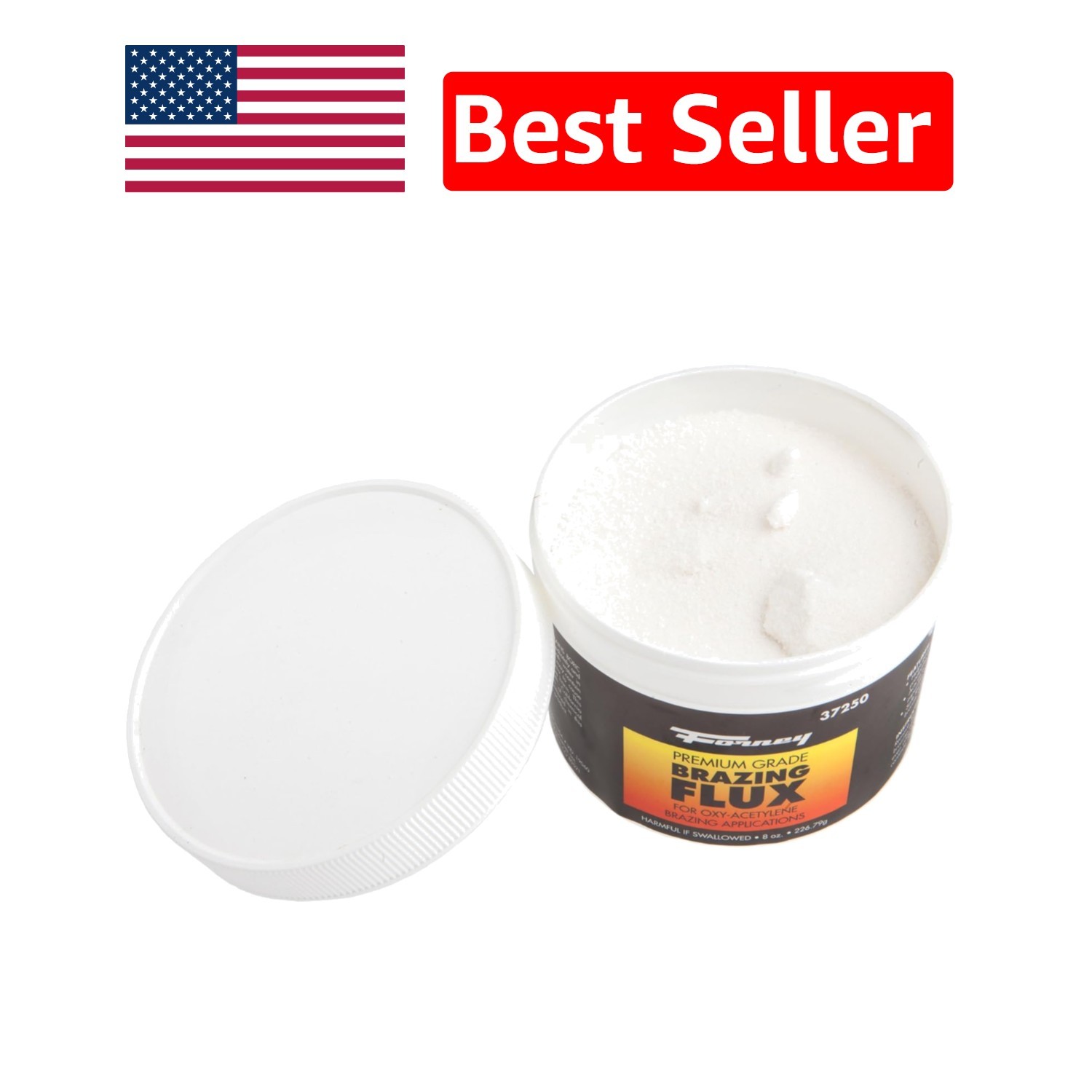 8-Ounce Forney Brazing Flux: Unscented, High-Performance Formula for Metalwork