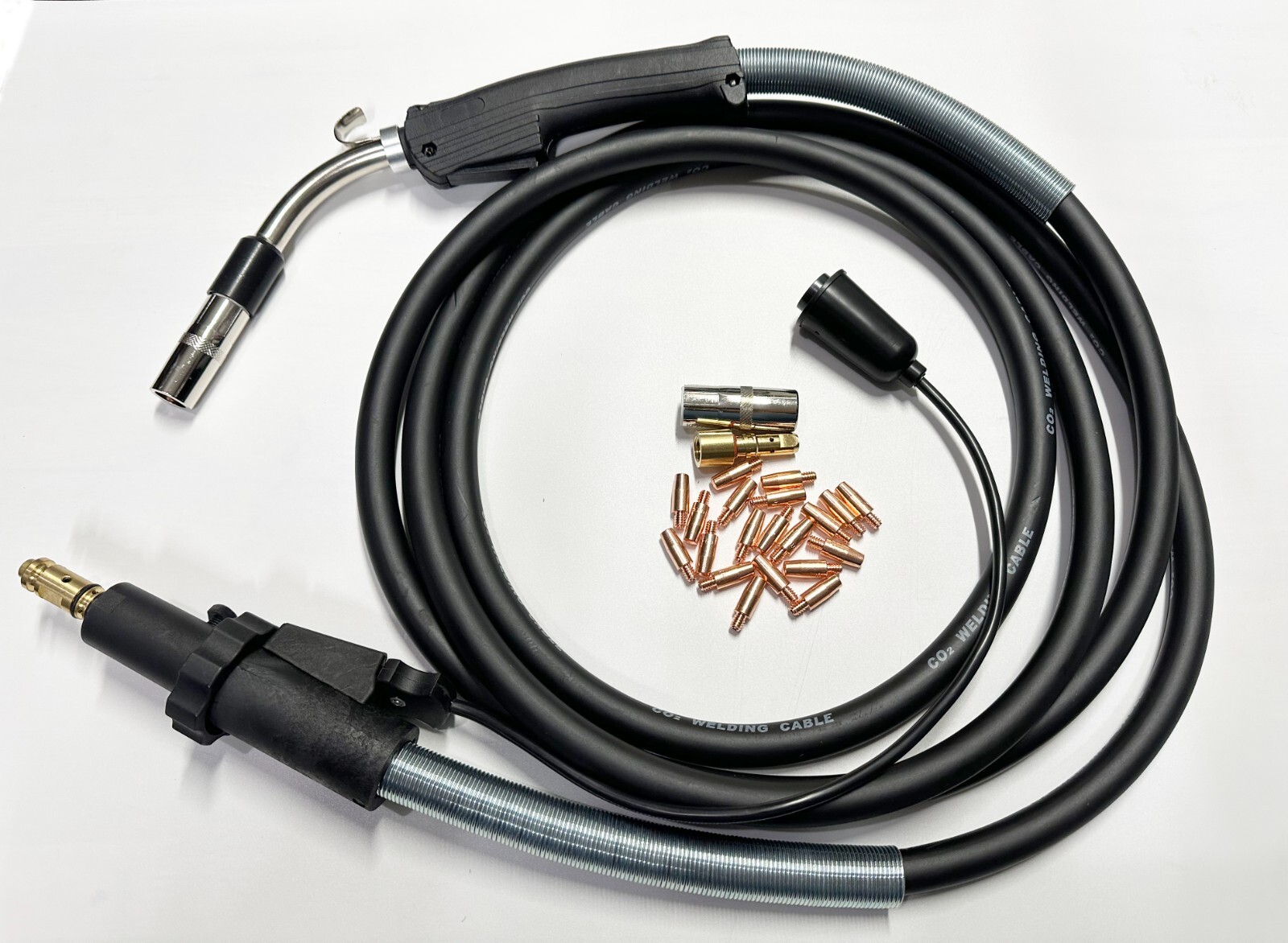 Mig Welding Gun Replacement 15ft For Lincoln Power Feed 10M & 25M Wire Feeders