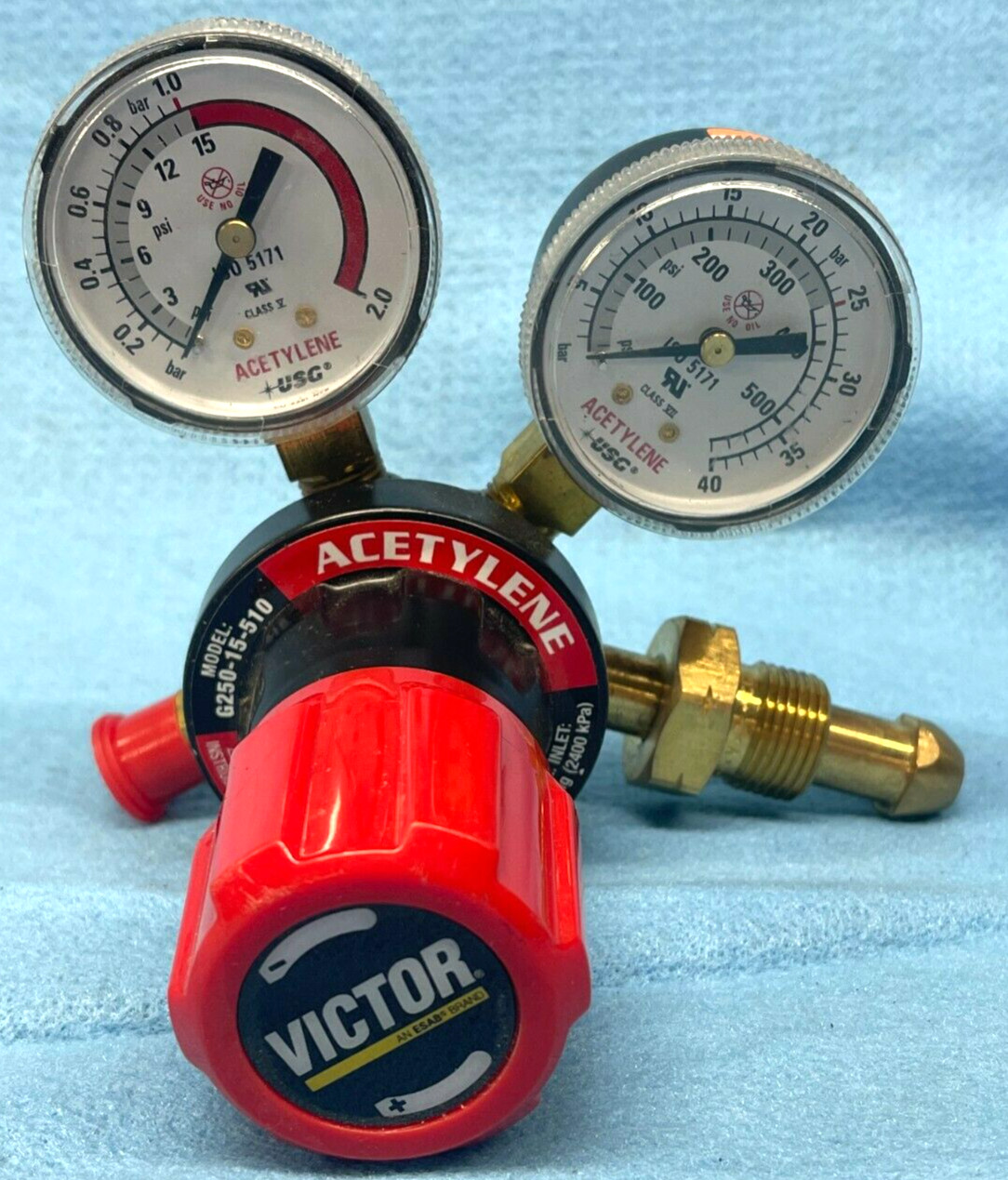 VICTOR G SERIES PRESSUR REGULATOR G250-15-510 PART NUMBER 0781-9405
