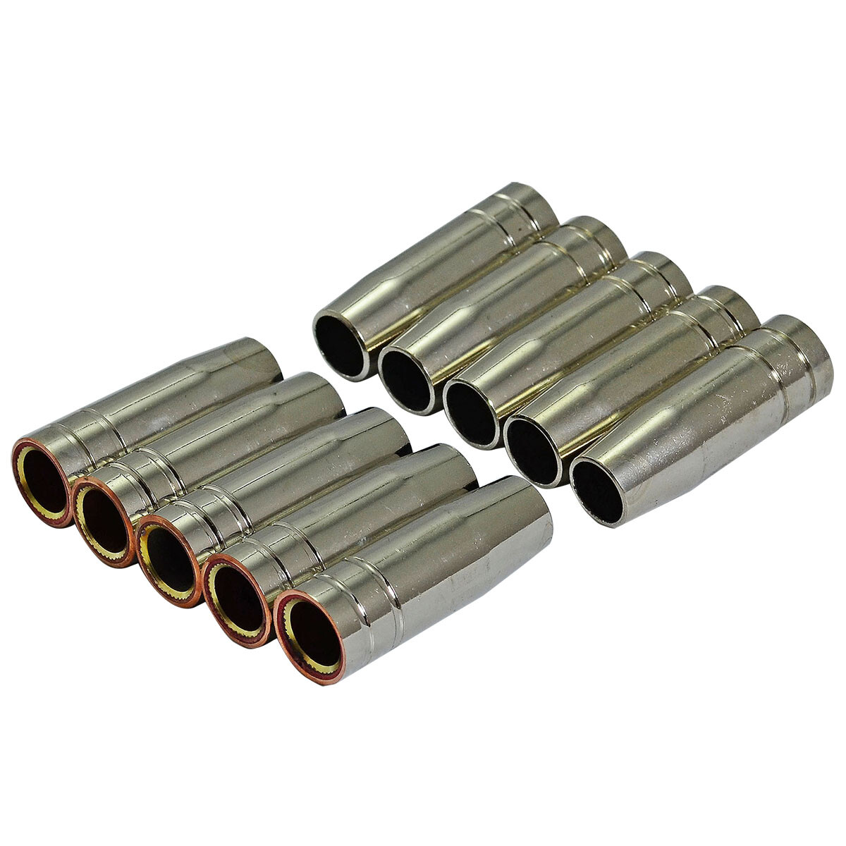 RIVERWELD 15AK MB15 MIG MAG Welding Torch Conical Nozzle Cup Gas Nozzle 10pcs