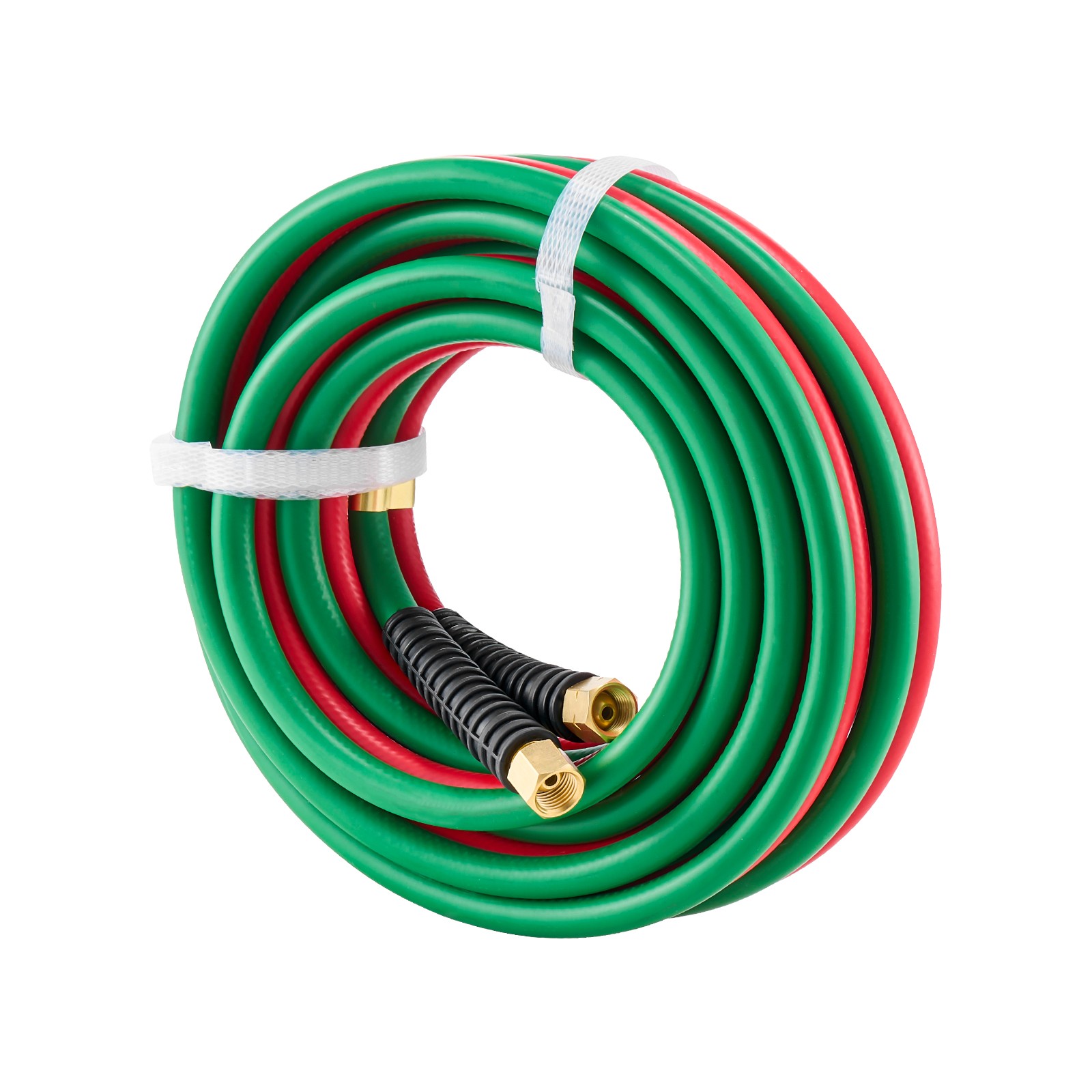 VEVOR Oxygen Acetylene Hose 1/4In x15FT T Grade Hose 300PSI Max Working Pressure