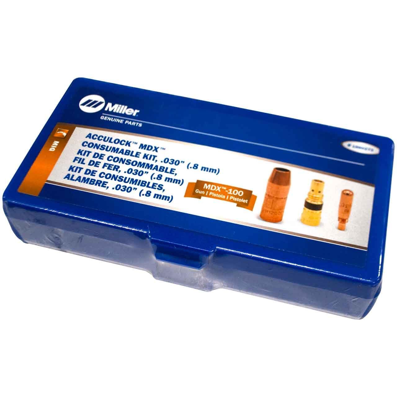 Miller 1880273, AccuLock MDX-100 Consumables Kit, 030″ (0.8mm) wire