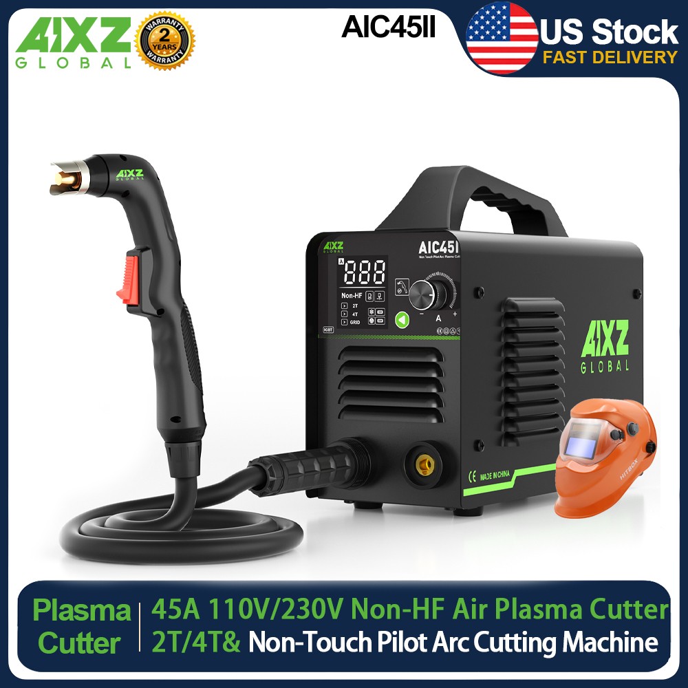 AIXZ Air Plasma Cutter Non-contact Non-HF Plasma Cutting Machine 45A 110V/220V