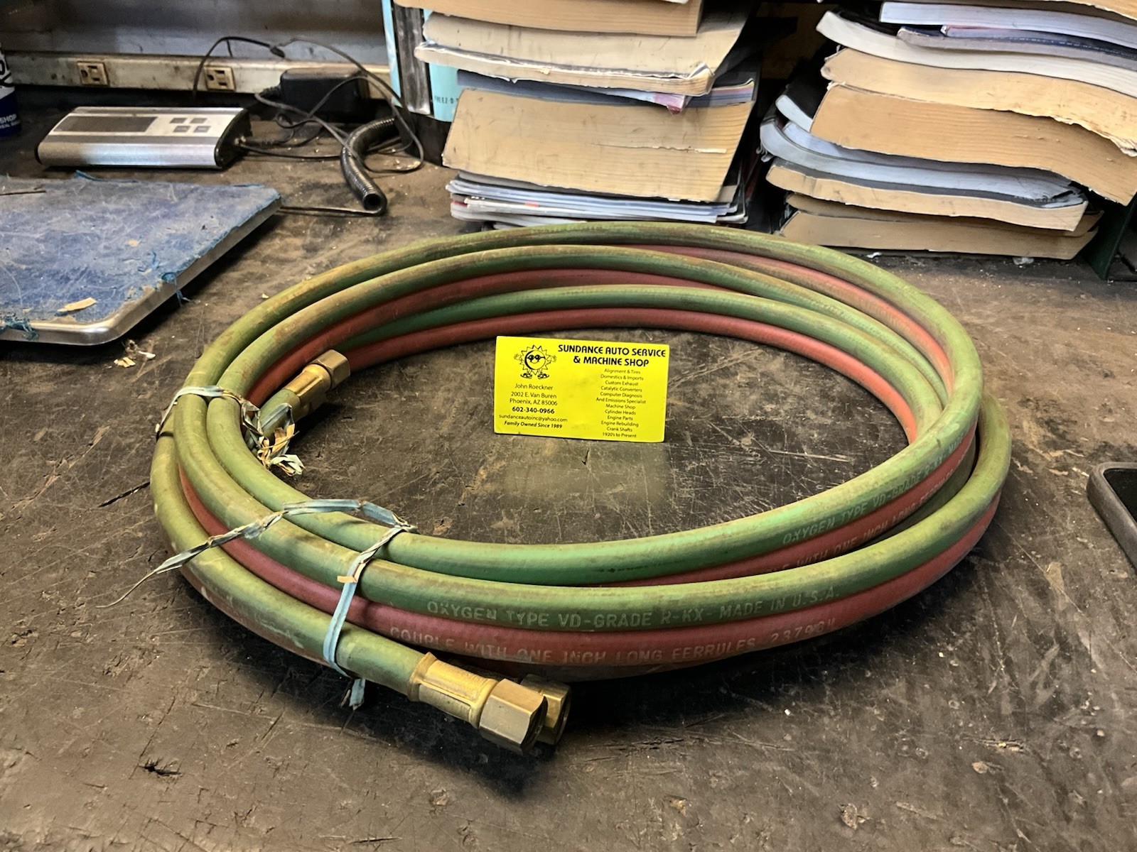 Used Oxy/Acetylene Hose Grade R