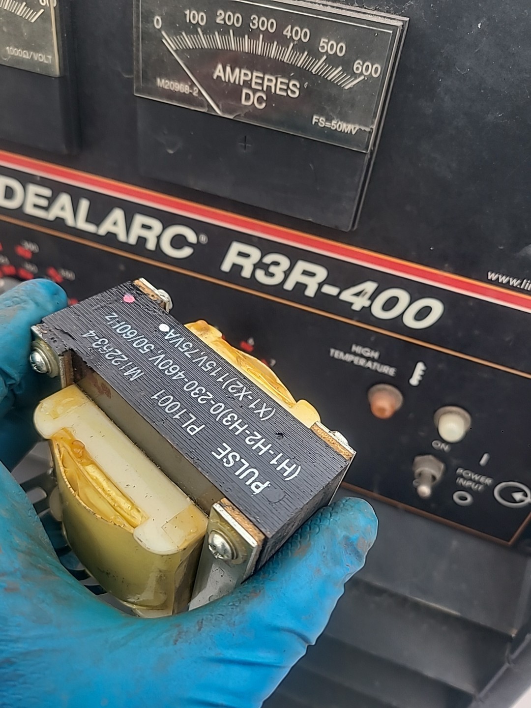 Control Transformer Assembly USED | Lincoln Welder Part Idealarc R3R400