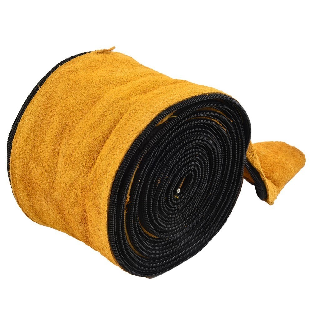 23ft Protective Sleeve Sheath Cable Hose Cover Welding Tig Mig Cowhide Leather
