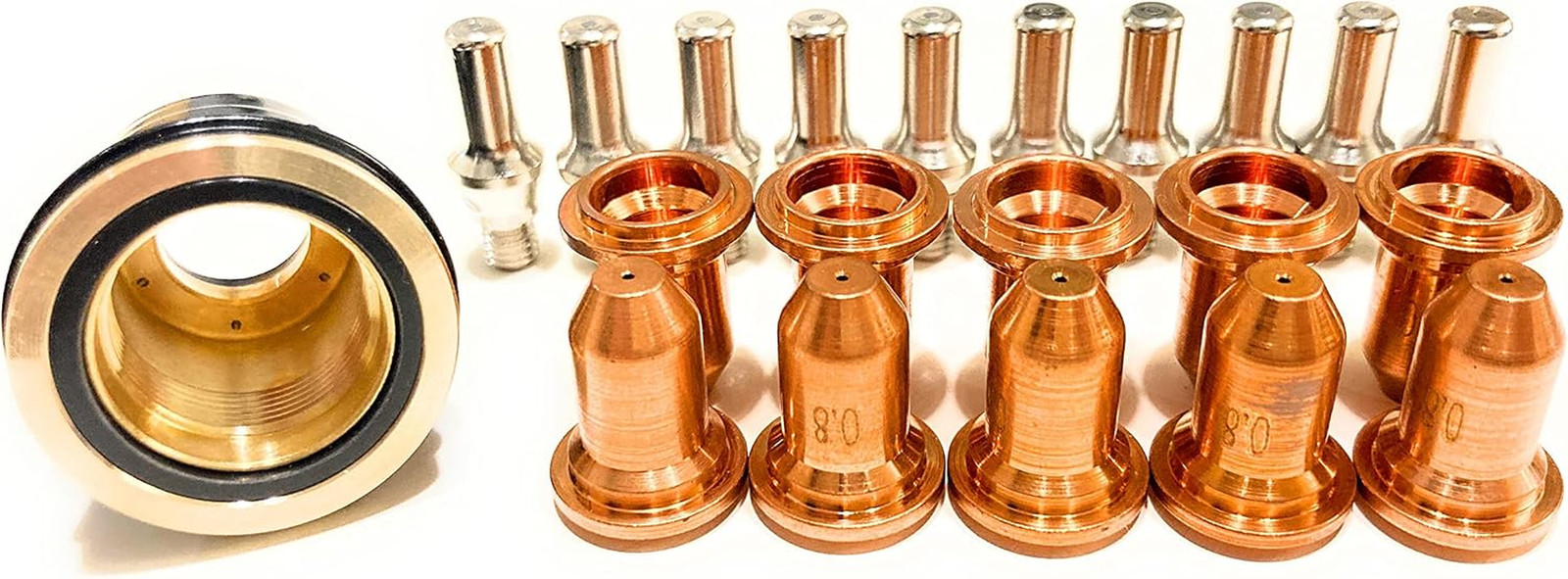 | Plasma Cutting Consumable PT40/PT20 Cutting Tip 30A 0.8Mm 51318.08 21Kit | Com