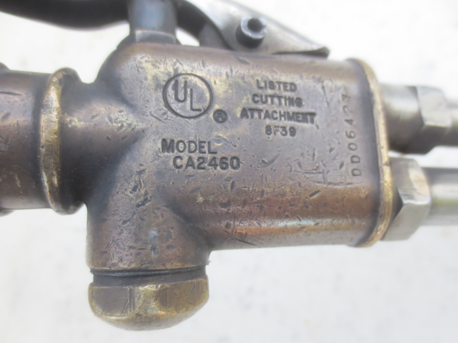USED Victor Cutting Torch & Handle Heavy Duty HD 310C & CA2460 Journeyman NICE!