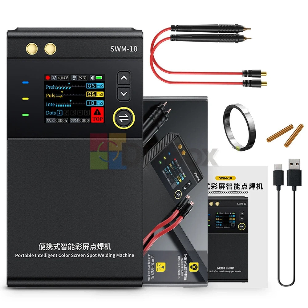 FNIRSI SWM-10 Battery Welding Machine Portable Spot Welder Machine 18650 Battery