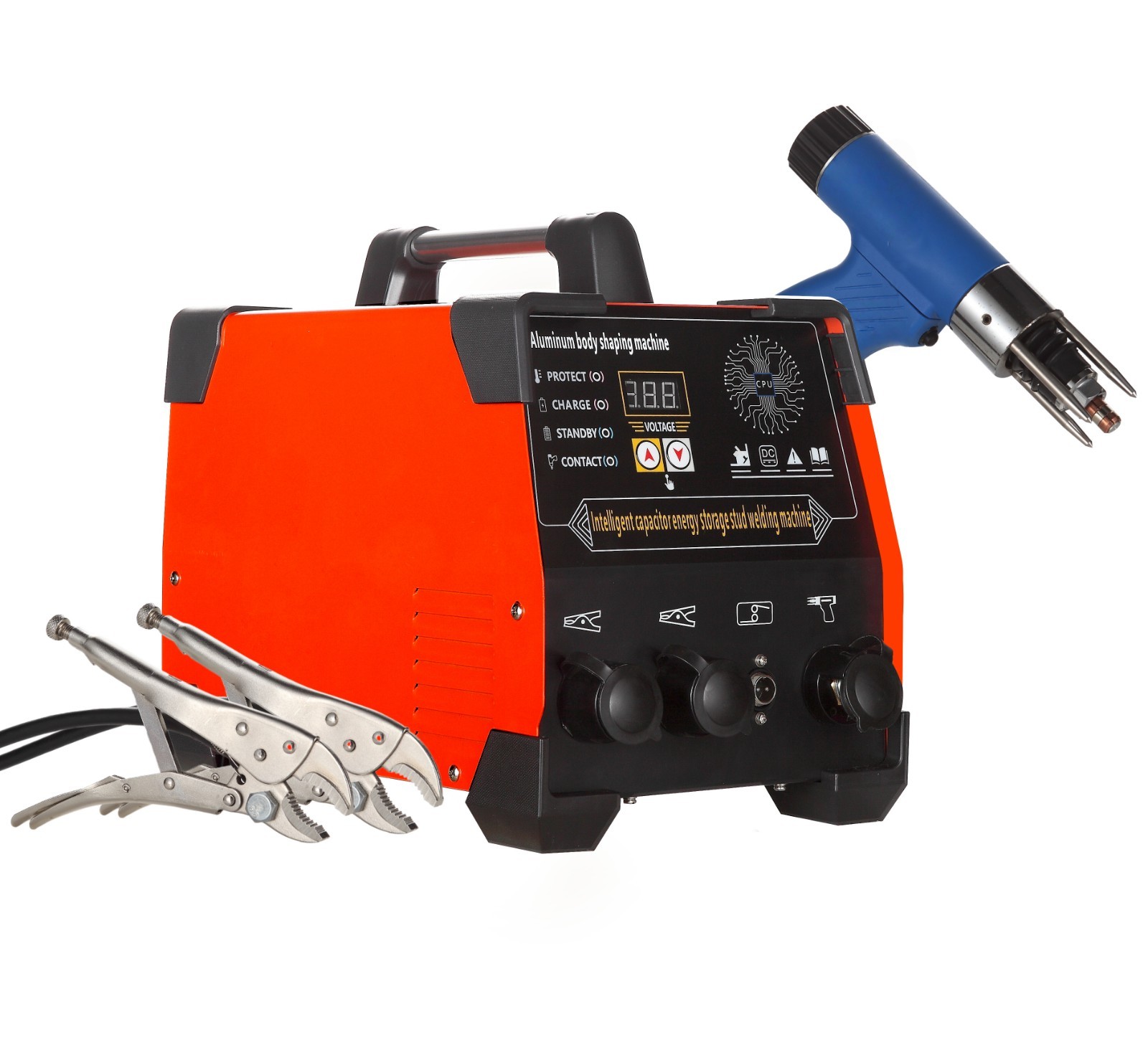 Capacitor Discharge Stud Welding Machine, Aluminum Stainless Carbon Steel Welder