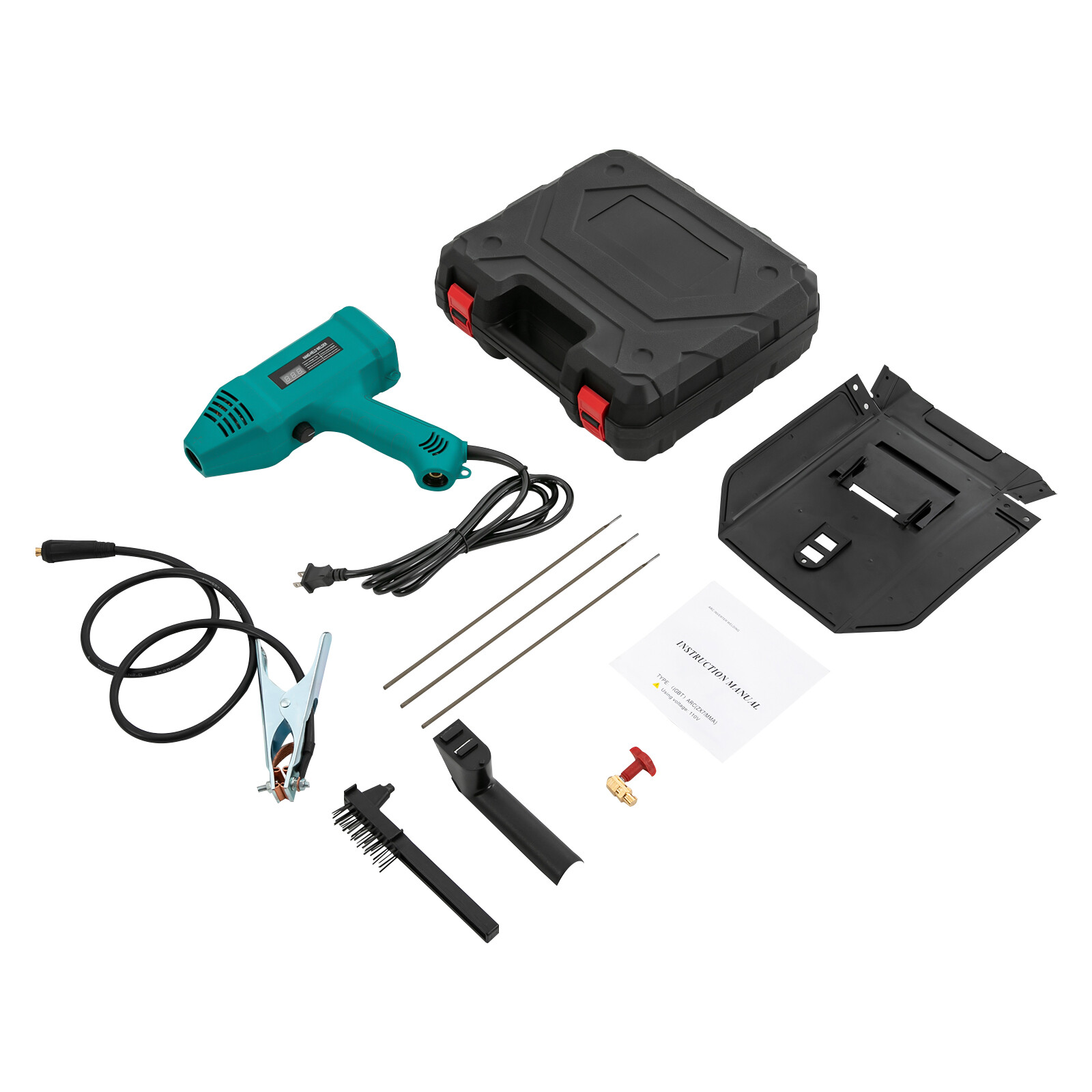110V 3000W Electric Welder Hand Held Welding Machine Kit Digital Arc Welder Tool