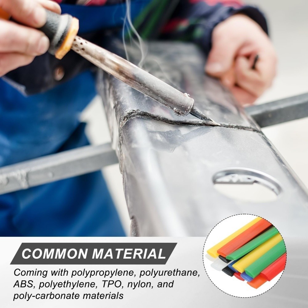 PP Polypropylene Welding Rods 50pcs 2 Strands for Household Appliance Fix